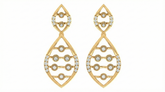 14K Gold & Diamond Women Engagement Earring KRB44120E-A