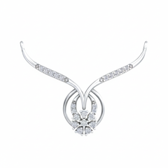 18K Gold & Diamond Dailywear Mangalsutra For Women KRB90033