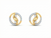 18K Gold & Diamond Women Stud Earring KRK40186E