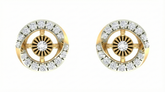 18K Gold & Diamond Women Engagement Earring KRA40009E