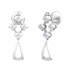 14K Gold & Diamond Women Dangler Earring KRB44071E