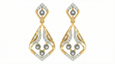14K Gold & Diamond Women Earring KRB44121E-A
