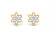 18K Gold & Diamond Women Stud Earring KRK30033