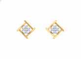 18K Gold & Diamond Women Stud Earring KRK30045