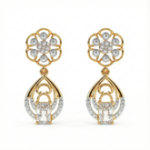 14K Gold & Diamond Women Engagement Earring KRH44047E
