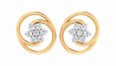 18K Gold & Diamond Women Stud Earring KRA40167E
