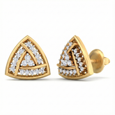18K Gold & Diamond Women Engagement Earring KRB40075E