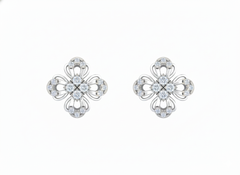 18K Gold & Diamond Women Stud Earring KRK40188E