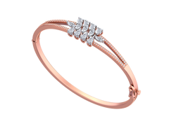 14K Gold & Diamond Women Bracelet KFK70028