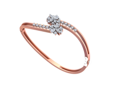 14K Gold & Diamond Women Bracelet KFK70029