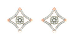 18K Gold & Diamond Women Engagement Earring KRA40004E