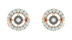 18K Gold & Diamond Women Engagement Earring KRA40009E