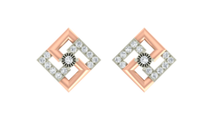 18K Gold & Diamond Women Engagement Earring KRA40011E