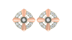 18K Gold & Diamond Women Stud Earring KRA40012E