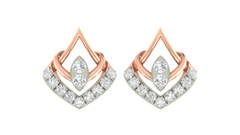 18K Gold & Diamond Women Engagement Earring KRA40017E