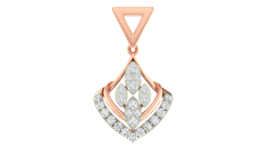 18K Gold & Diamond Pendant Set KRA40017P