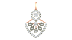 18K Gold & Diamond Partywear Pendant Set KRA40022P