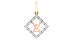 18K Gold & Diamond Pendant Set KRA40031P