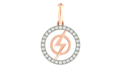 18K Gold & Diamond Pendant Set KRA40032P