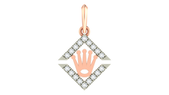 18K Gold & Diamond Pendant Set KRA40034P