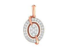 18K Gold & Diamond Pendant Set KRA40036P