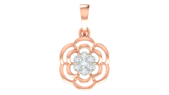 18K Gold & Diamond Pendant Set KRA40086P