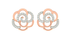 18K Gold & Diamond Women Earring KRA40129E