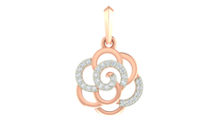 18K Gold & Diamond Pendant Set KRA40129P