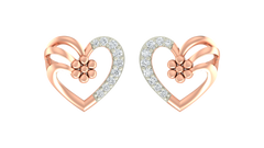 18K Gold & Diamond Women Earring KRA40131E