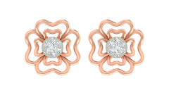 18K Gold & Diamond Women Stud Earring KRA40133E