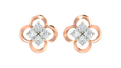 18K Gold & Diamond Women Earring KRA40136E