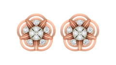 18K Gold & Diamond Women Earring KRA40141E