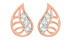 18K Gold & Diamond Women Stud Earring KRA40142E