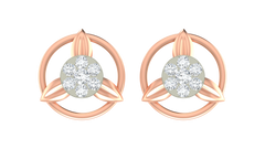 18K Gold & Diamond Women Stud Earring KRA40143E