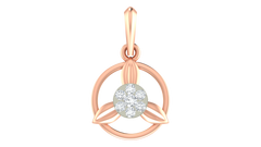 18K Gold & Diamond Pendant Set KRA40143P