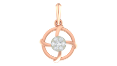 18K Gold & Diamond Pendant Set KRA40145P