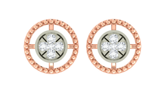 18K Gold & Diamond Women Stud Earring KRA40146E