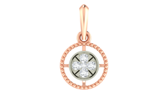 18K Gold & Diamond Dailywear Pendant Set KRA40146P