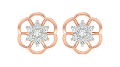 18K Gold & Diamond Women Stud Earring KRA40152E