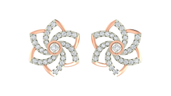 18K Gold & Diamond Women Engagement Earring KRA40153E