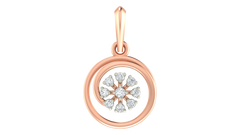 18K Gold & Diamond Dailywear Pendant Set KRA40154P