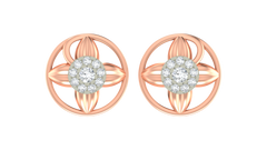 18K Gold & Diamond Women Stud Earring KRA40158E