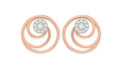 18K Gold & Diamond Women Earring KRA40163E