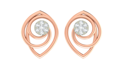 18K Gold & Diamond Women Stud Earring KRA40164E