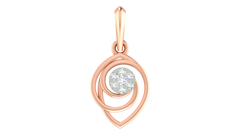 18K Gold & Diamond Dailywear Pendant Set KRA40164P