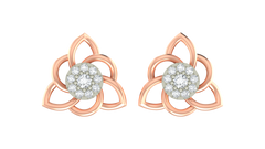 18K Gold & Diamond Women Stud Earring KRA40166E