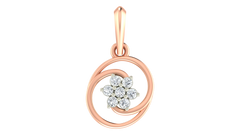 18K Gold & Diamond Pendant Set KRA40167P