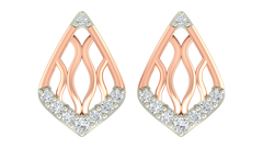 18K Gold & Diamond Women Earring KRA40168E