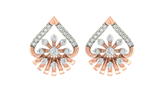 18K Gold & Diamond Women Engagement Earring KRA40169E