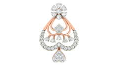 18K Gold & Diamond Pendant Set KRA40171P